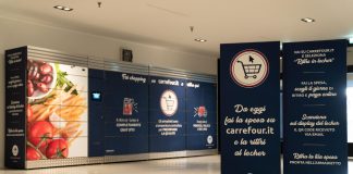 Carrefour, arriva a Milano il locker per il ritiro della spesa online