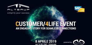 Altea UP organizza l'evento CUSTOMER/4LIFE EVENT