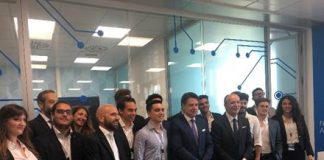 il premier Conte visita la Cisco Academy di Napoli