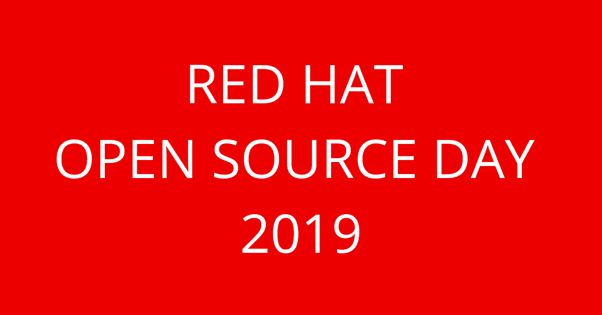 Torna Red Hat Open Source Day