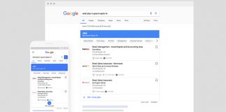 Google mostra le offerte di lavoro