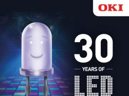 OKI Europe festeggia i 30 anni della tecnologia LED