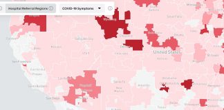 Facebook ha creato una mappa che traccia i sintomi del Covid-19