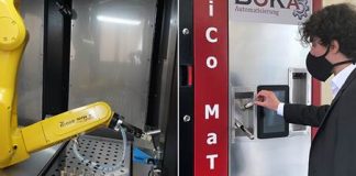 Tamponi senza contatto con i robot FANUC