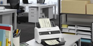 Con lo scanner Epson WorkForce DS-730N, più efficienza e meno carta