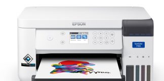 Epson SC-F100, la prima stampante A4 a sublimazione della gamma SureColor