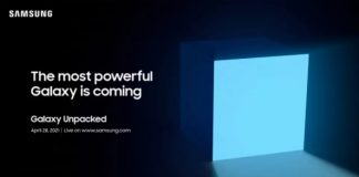 Samsung Unpacked 2021, il 28 aprile arriverà il dispositivo Galaxy “più potente”