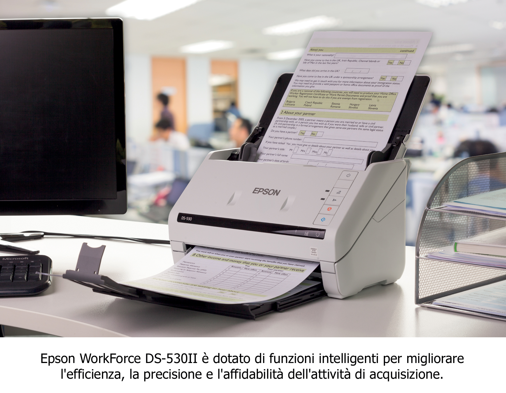 Epson presenta una serie di scanner per migliorare la sicurezza dei documenti e ridurre i costi