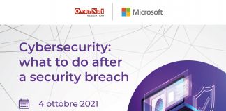 Microsoft e OverNet insieme per la cybersecurity: cosa fare dopo un security breach?