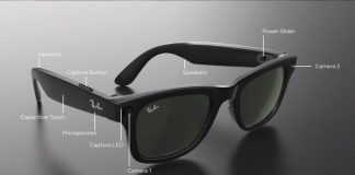 Meta prevede di lanciare i suoi primi occhiali AR nel 2027