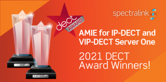 Le soluzioni wireless Spectralink premiate ai DECT Awards 2021