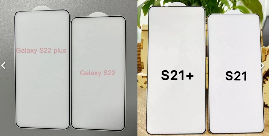 Samsung Galaxy S22, il nuovo design svelato in foto