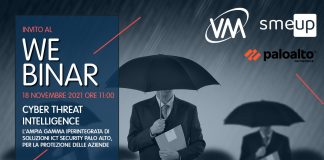 Webinar VM SISTEMI: Cyber Treath Intelligence, l’ampia gamma iperintegrata di soluzioni ICT Security Palo Alto