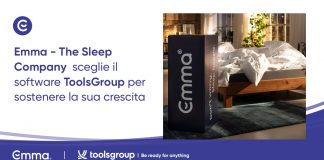 Emma - The Sleep Company sceglie il software ToolsGroup per supportare la crescita