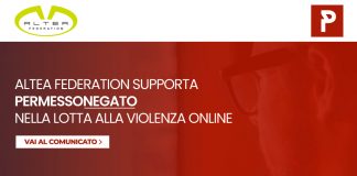 Altea Federation supporta PermessoNegato nella lotta alla violenza online