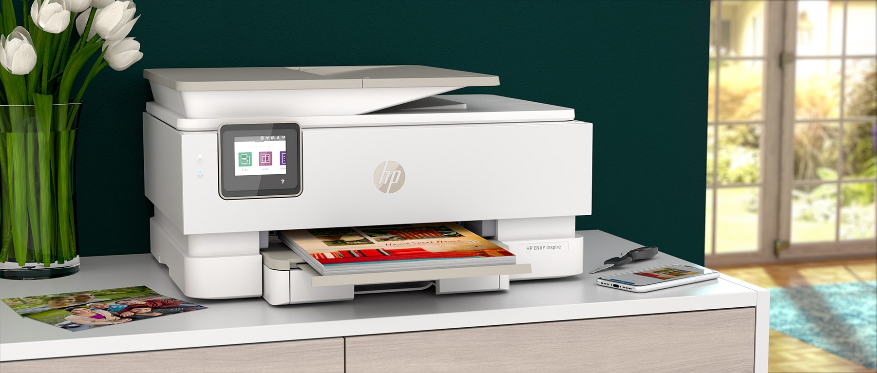 HP presenta la sua nuova stampante all-around per uso domestico