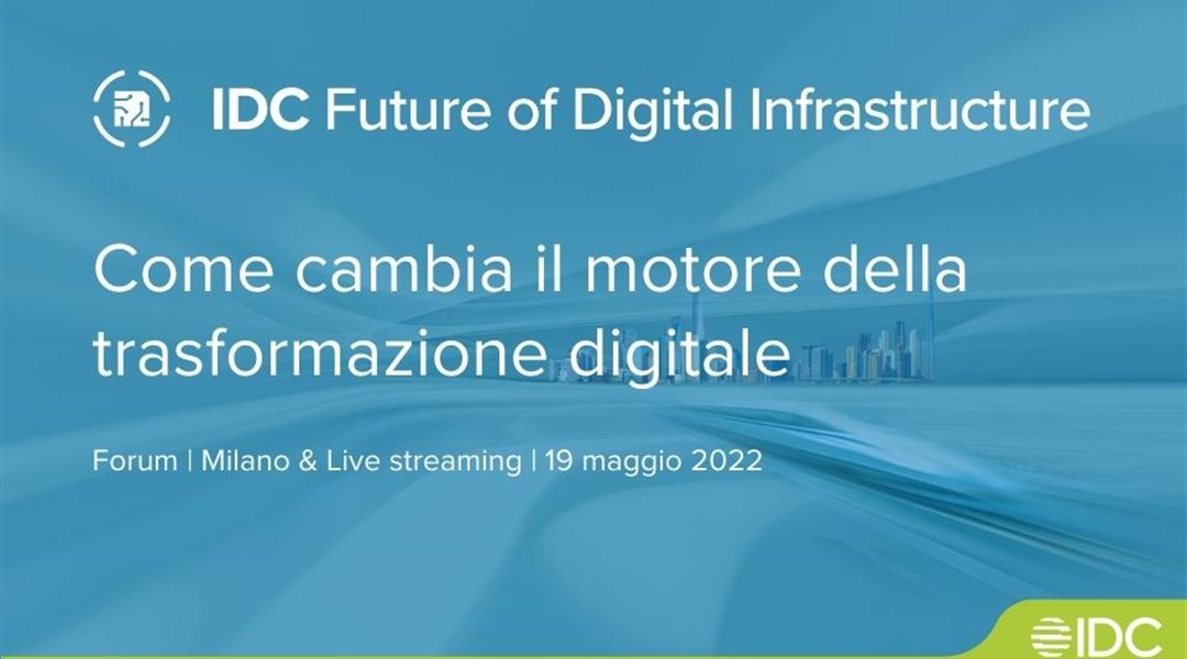Il futuro dell'infrastruttura digitale secondo IDC