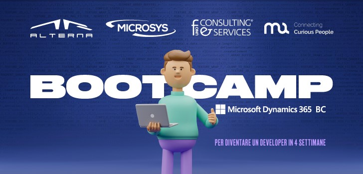 Alterna, Microsys e F1 Consulting & Services insieme per il Boot Camp for Microsoft Dynamics BC