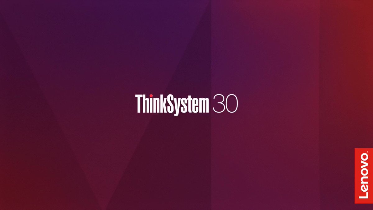 Lenovo celebra il 30° anniversario dell'innovazione di ThinkSystem