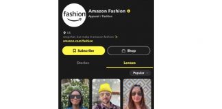 Amazon e Snapchat puntano sull’e-commerce in AR