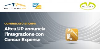 Altea UP annuncia l’integrazione con Concur Expense