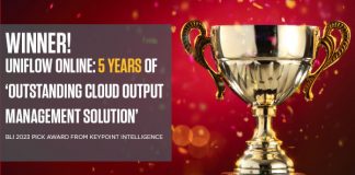 Canon uniFLOW Online vince il premio BLI Pick Award 2023 di Keypoint Intelligence