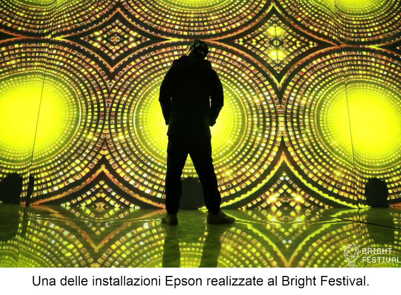 I videoproiettori Epson illuminano il Bright Festival