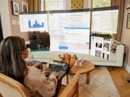 Arriva Spacetop, il primo notebook in realtà aumentata