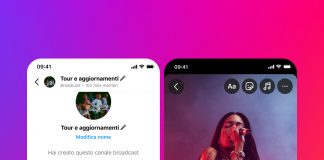 Canali Broadcast Instagram in Italia