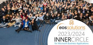 EOS Solutions è nel Microsoft Dynamics Inner Circle per la nona volta