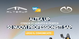 Altea UP cresce in volumi e ricerca 50 nuovi professionisti SAP