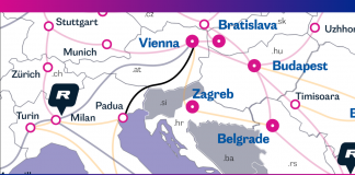 Nuova rotta di rete Padova-Vienna: un potenziamento alla connettività del Nord-Est italiano