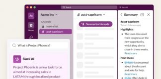 Slack lancia nuove funzionalità di IA generativa