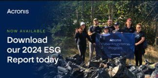 Acronis ESG Report 2024: crescita sostenibile, leadership nella Cyber Security e responsabilità sociale