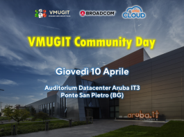 Aruba Cloud sponsor del VMUG Italy Community Day