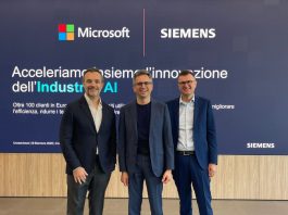 Siemens Italia, Microsoft Italia e Danieli Automation insieme per accelerare la trasformazione digitale del settore manifatturiero italiano