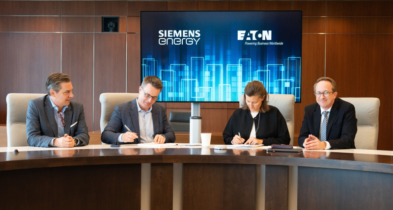 Eaton e Siemens Energy insieme per ampliare la capacità dei nuovi data center più rapidamente Eaton e Siemens Energy insieme per ampliare la capacità dei nuovi data center più rapidamente