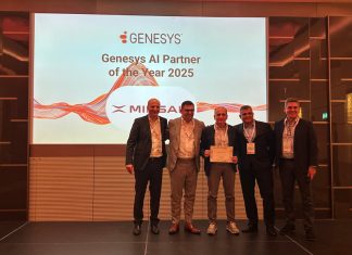 Minsait premiata da Genesys come “AI Partner of the Year 2025” Minsait premiata da Genesys come "AI Partner of the Year 2025"