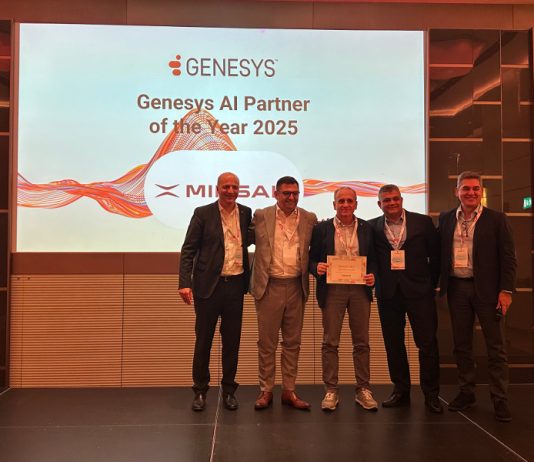 Minsait premiata da Genesys come "AI Partner of the Year 2025"