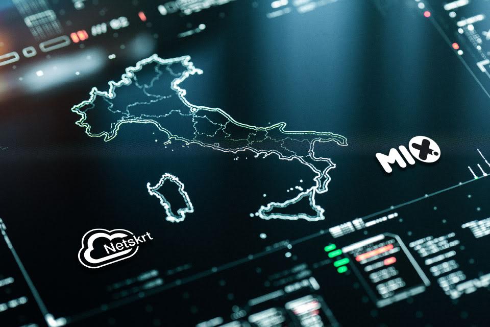 Netskrt e MIX rafforzano l’infrastruttura di streaming in Italia Netskrt e MIX rafforzano l’infrastruttura di streaming in Italia