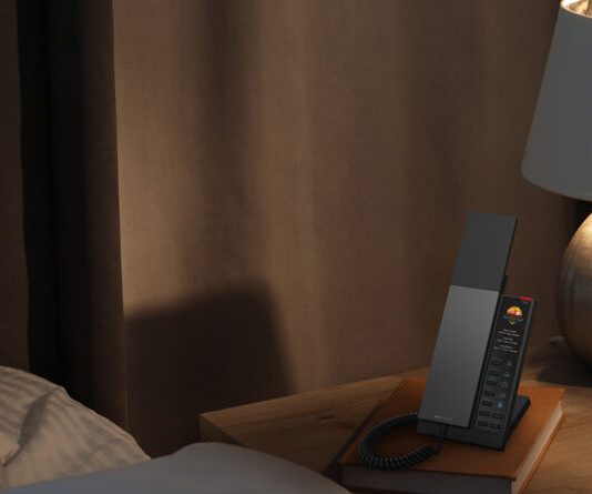 Design essenziale per gli spazi comuni: I nuovi telefoni HD340 & HD341 per hotel