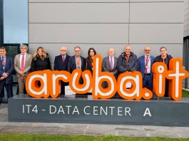 I consiglieri di Roma Capitale in visita al data center Aruba e al Tecnopolo Tiburtino