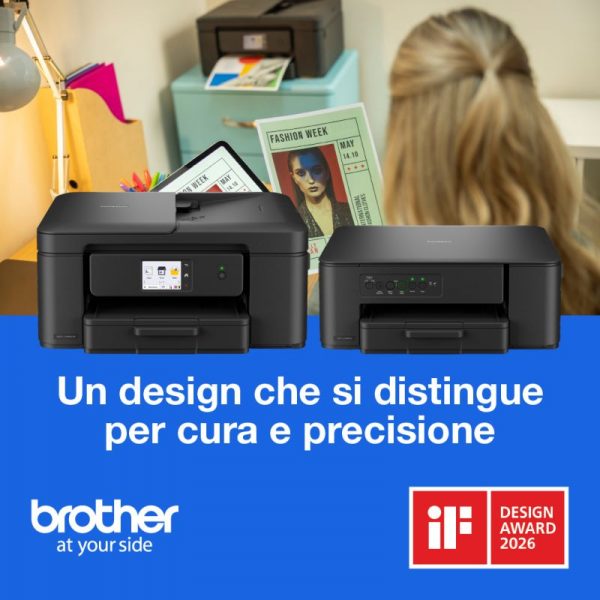 Brother conquista l’iF DESIGN AWARD 2026: premiata per il design delle stampanti inkjet Brother conquista l’iF DESIGN AWARD 2026: premiata per il design delle stampanti inkjet