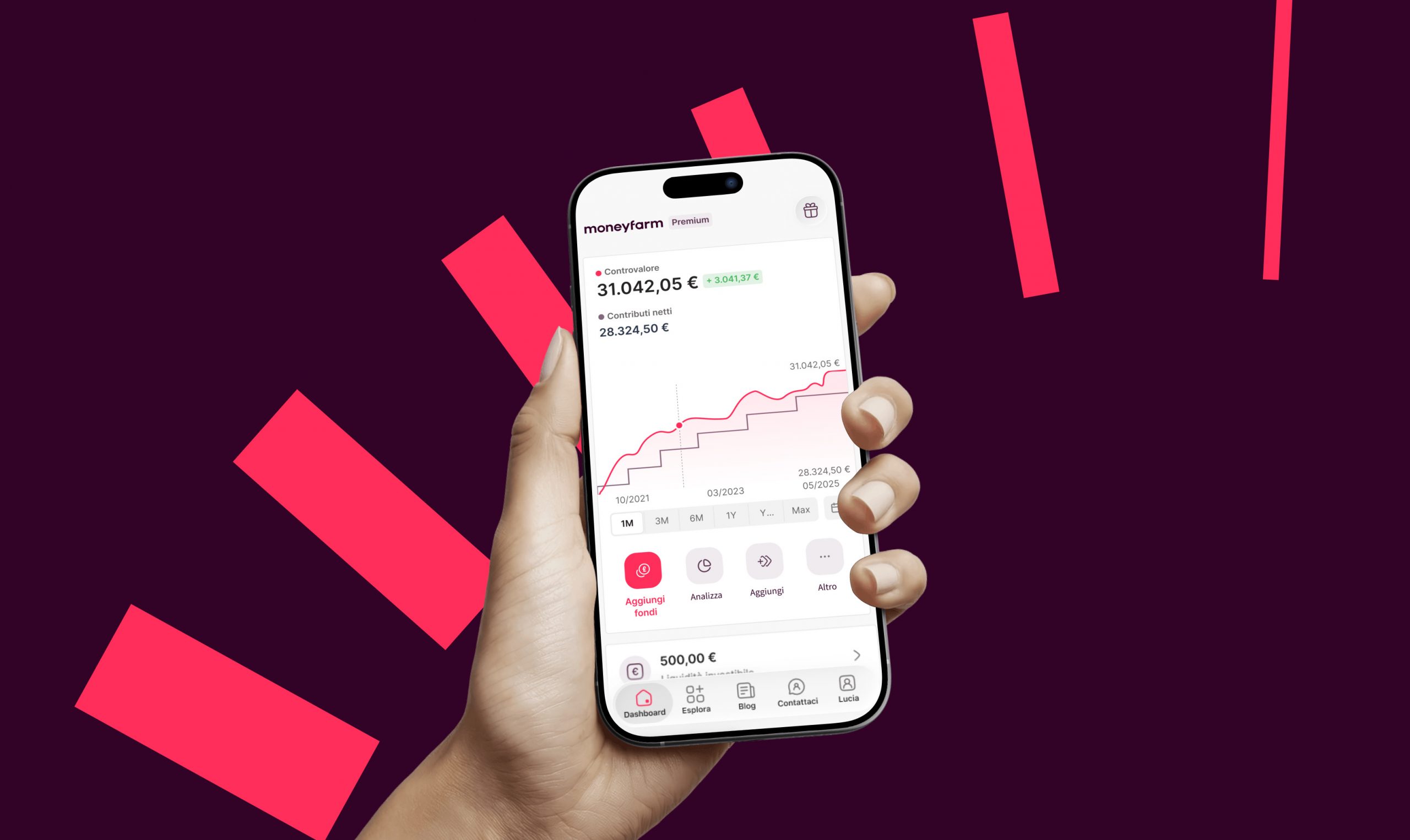 Moneyfarm_Impresoft Engage Impresoft Engage è partner strategico dell’evoluzione AI di Moneyfarm