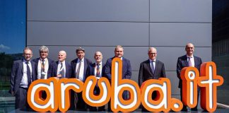 Il sindaco Roberto Gualtieri in visita al data center campus di Aruba a Roma