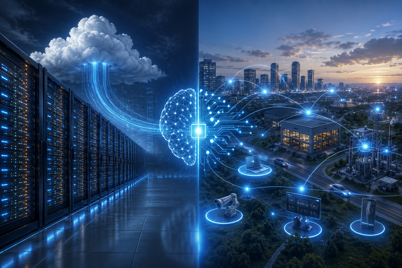 AI edge computing