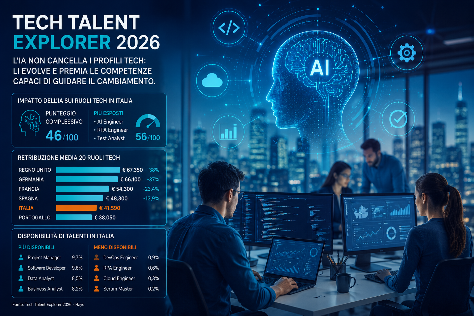 professioni tech e intelligenza artificiale